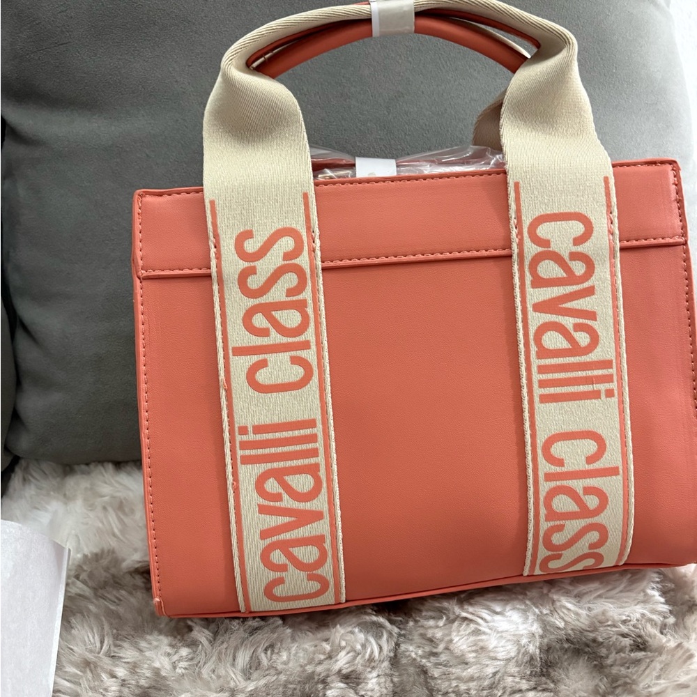 Cavalli Class Vibrant Coral Tote - Picture 2 of 6
